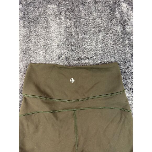 Lululemon In Movement Everlux Short 2.5" Inseam 4 High Rise Dark Olive W7ARMS - Picture 6 of 9